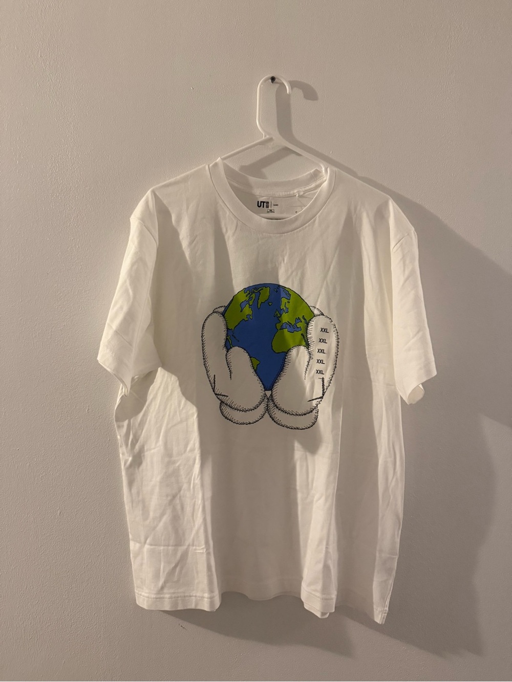 Earth Graphic White Unisex T-Shirt
